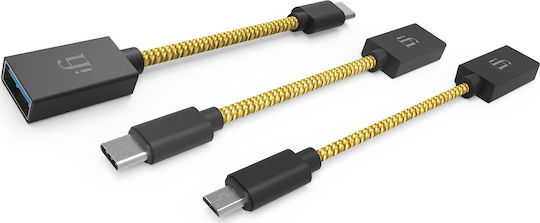 iFi Audio Convertor USB-C Masculin la USB-A Feminin 1 Bucată