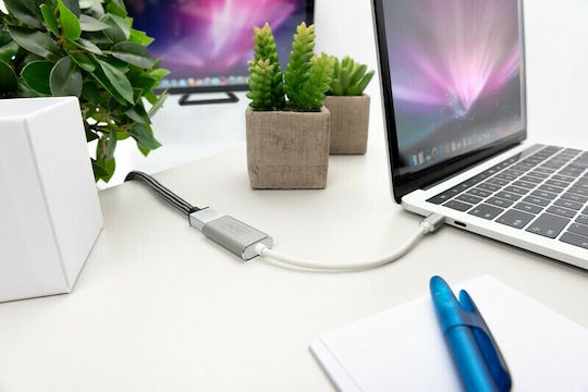 Digitus Converter USB-C male to HDMI female White 1pcs DA-70836
