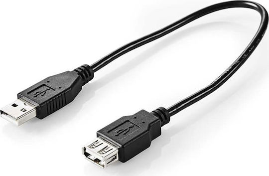 Nedis Convertor USB-A masculin în Scart masculin 1buc VGRRU100BK