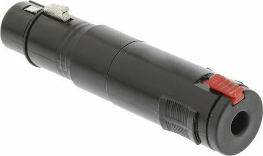 Nedis Конвертор XLR женски към 6.3mm женски Черен 1бр COTP15944BK