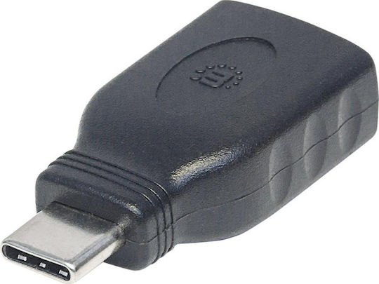 Manhattan Converter USB-A female to USB-C male 1pcs 354646