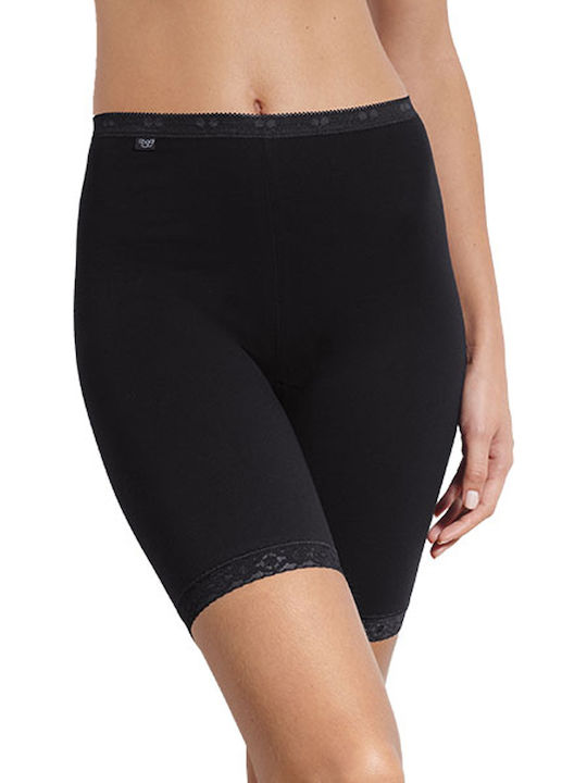 Sloggi Basic Long Boxer Σύσφιξης Μαύρο