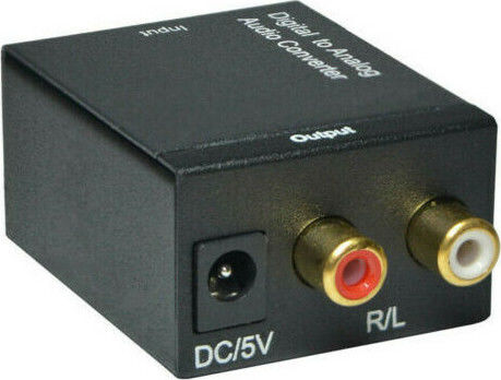 Muzik Converter Coaxial / Toslink female to RCA female 1pcs VD-273