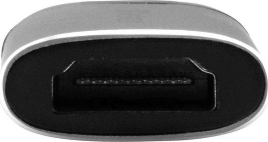 Verbatim Converter HDMI female to USB-C male Gray 1pcs 49143