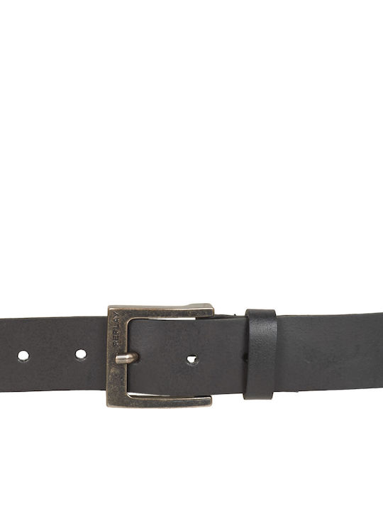 Men's Belt Leather Black