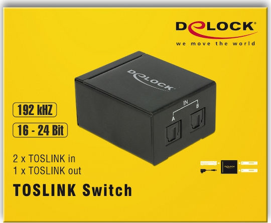 DeLock DeLock Toslink Weiblich Zu Toslink Weiblich 1 Stück