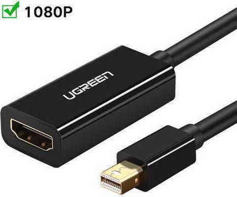 Ugreen MD112 Μετατροπέας mini DisplayPort male σε HDMI female 1τμχ