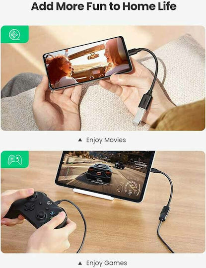 Ugreen Converter USB-C male to USB-A female 1pcs 30701