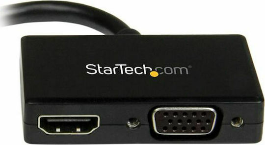StarTech Μετατροπέας mini DisplayPort male σε HDMI / VGA female 1τμχ MDP2HDVGA
