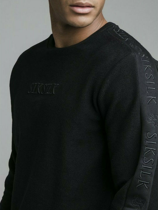 Sik Silk Men's Sweatshirt Black