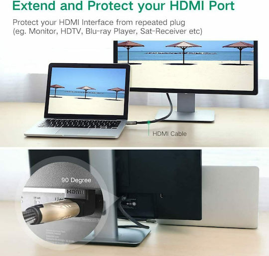 Ugreen Converter HDMI male to HDMI female 1pcs 20109
