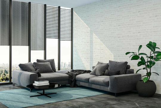 Ταπετσαρία Τοίχου New Walls Βινυλίου Μπεζ 1000x53cm Πλενόμενη