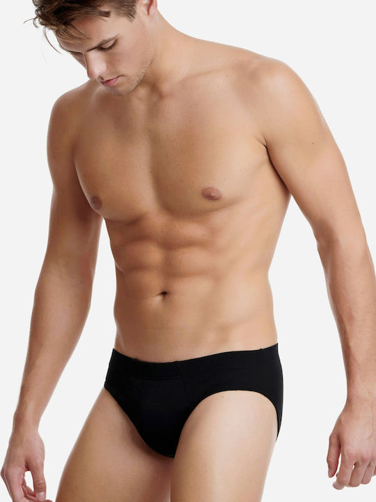 Men's Slips Black 2Pack