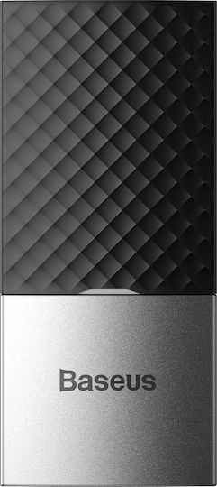 Baseus Конвертор HDMI женски към HDMI женски Черен 1бр CAFDQ-0G