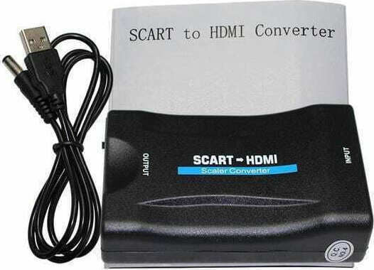 Converter Scart female to HDMI female 1pcs 8439