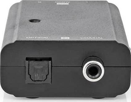 Nedis Μετατροπέας RCA / Toslink female σε RCA 2x female 1τμχ ACON2509BK