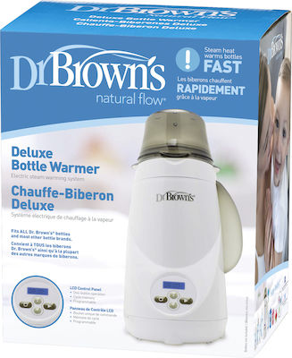 Dr. Brown's Digital Babyflaschenwärmer mit Sterilisierungsfunktion Brown