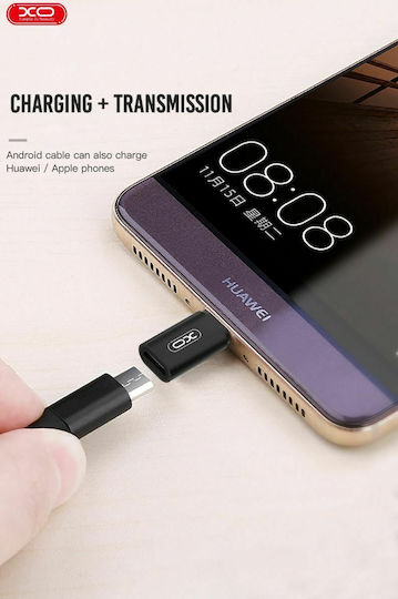 XO NB130 Converter Lightning male to micro USB female 1pcs