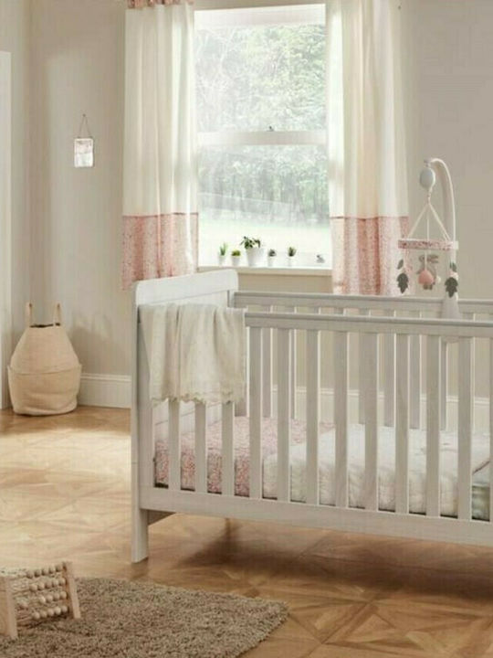 Mamas & Papas Atlas Nimbus Комплекти бебешки мебели с Креват и Комод Бял 9280179-9280180