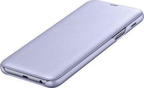 Samsung Book Δερματίνης Μωβ (Galaxy A6+ 2018) WW