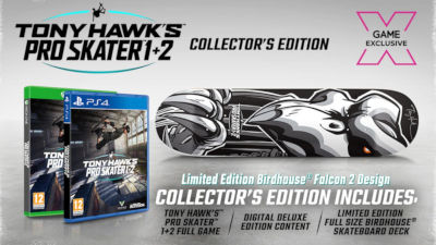 Tony Hawk's Pro Skater 1 + 2 Remastered Collector's Edition PS4 Game