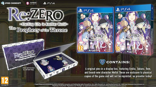 Re:Zero - The Prophecy of the Throne Joc PS4