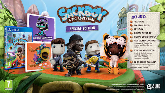 Sackboy: A Big Adventure Besonderes Edition PS4 Spiel