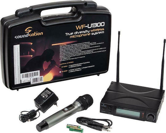 Soundsation WF-U1300H Seturi Wireless Δυναμικό Microfon De mână pentru Vocale
