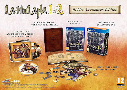 La-Mulana 1 & 2 Comorile ascunse Ediție Joc PS4