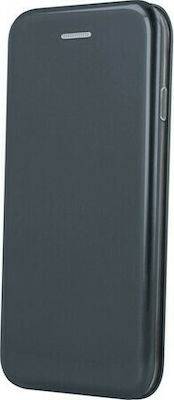 Forcell Flip Книга Изкуствена кожа Черен (Galaxy S9)