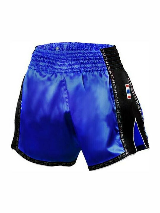 Leone Bangok AB754 Shorts Kick/Thai-Boxen Blau