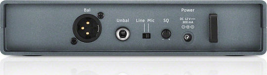Sennheiser XSW 1-835-B Σετ Ασύρματο Δυναμικό Μικρόφωνο Χειρός για Φωνητικά