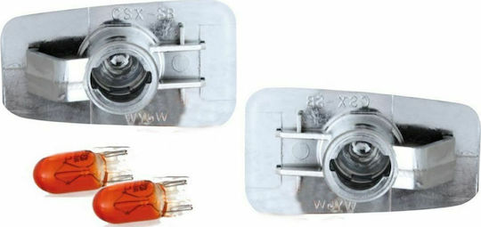 Flash за Citroen Berlingo / Evasion / Saxo / Xantia / Xsara / ZX Fiat Ulysse Peugeot 106 / 306 / Partner Черно 2бр