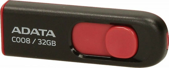 Adata DashDrive C008 32GB USB 2.0 Stick Red