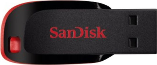 Sandisk Cruzer Blade 64GB USB 2.0 Stick Black