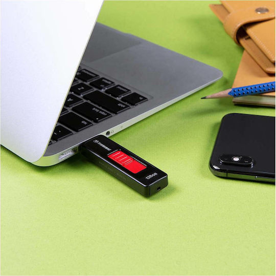 Transcend JetFlash 760 128GB USB 3.0 Stick Schwarz