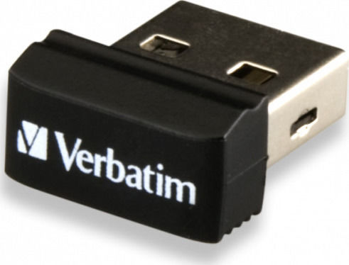 Verbatim Store 'n' Stay Nano 32GB USB 2.0 Stick Μαύρο