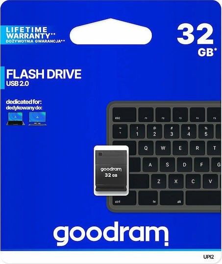 GoodRAM UPI2 32GB USB 2.0 Stick Μαύρο