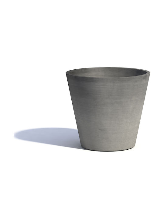 Ecopots Amsterdam 30 Flower Pot Hanging 30x26.5cm in Gray Color 74.009.30G