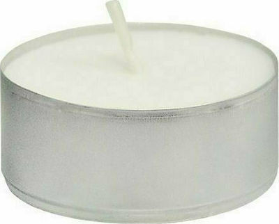 Iliadis Tealights White (up to 4hrs Duration) 50pcs