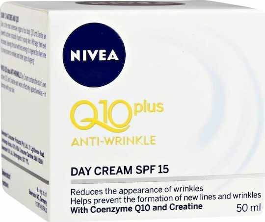 Nivea Q10 Plus Anti-Wrinkle Creme Gesicht Tag mit SPF15 50ml