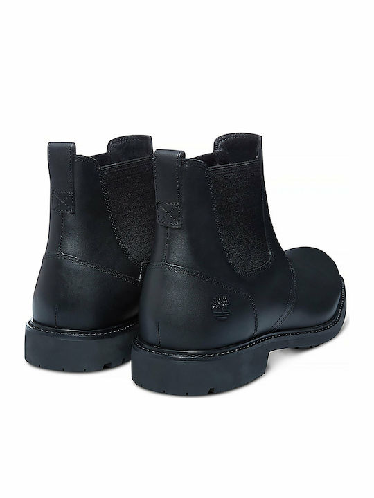 Earthkeepers Stormbuck Leather Black Chelsea Boots