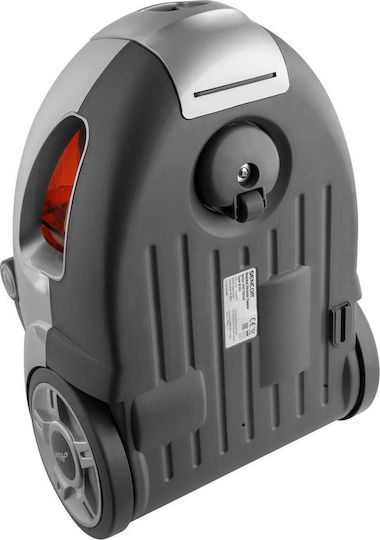 Sencor SVC 730RD Ηλεκτρική Σκούπα 800W με Κάδο 1.5lt Κόκκινη