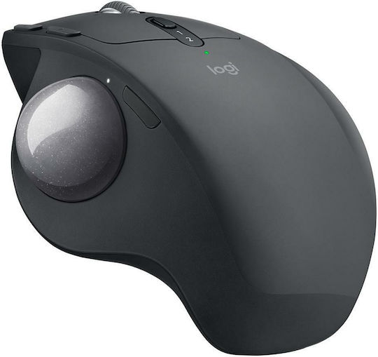 Logitech MX Ergo Kabellos Ergonomisch Bluetooth Maus mit Trackball Schwarz