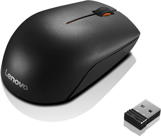 Lenovo 300 Wireless Compact Mouse Mini Mouse Black