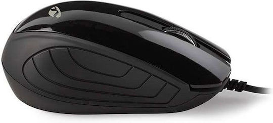 Nedis Wired Desktop Mouse Cu fir Mouse Negru