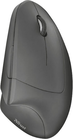 Trust Verto Ergonomic Ασύρματο Vertical Ποντίκι Μαύρο