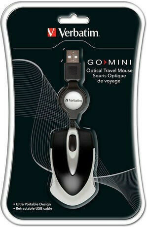 Verbatim Go Mini Verkabelt Mini Maus Schwarz