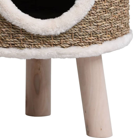 vidaXL Nest Pisici Maro 30x30x41cm