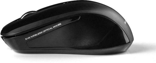 Modecom WM9.1 Kabellos Ergonomisch Maus Schwarz